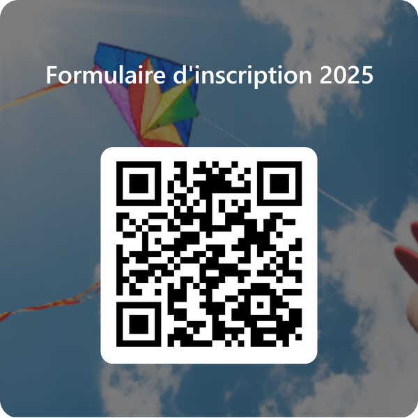 QRCode pour Formulaire d'inscription 2025